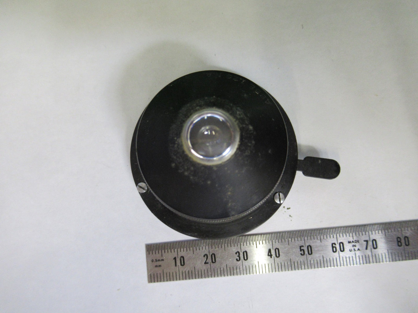 BAUSCH LOMB ANTIQUE CONDENSER IRIS ASSEMBLY MICROSCOPE PART AS PICTURED T3-B-49
