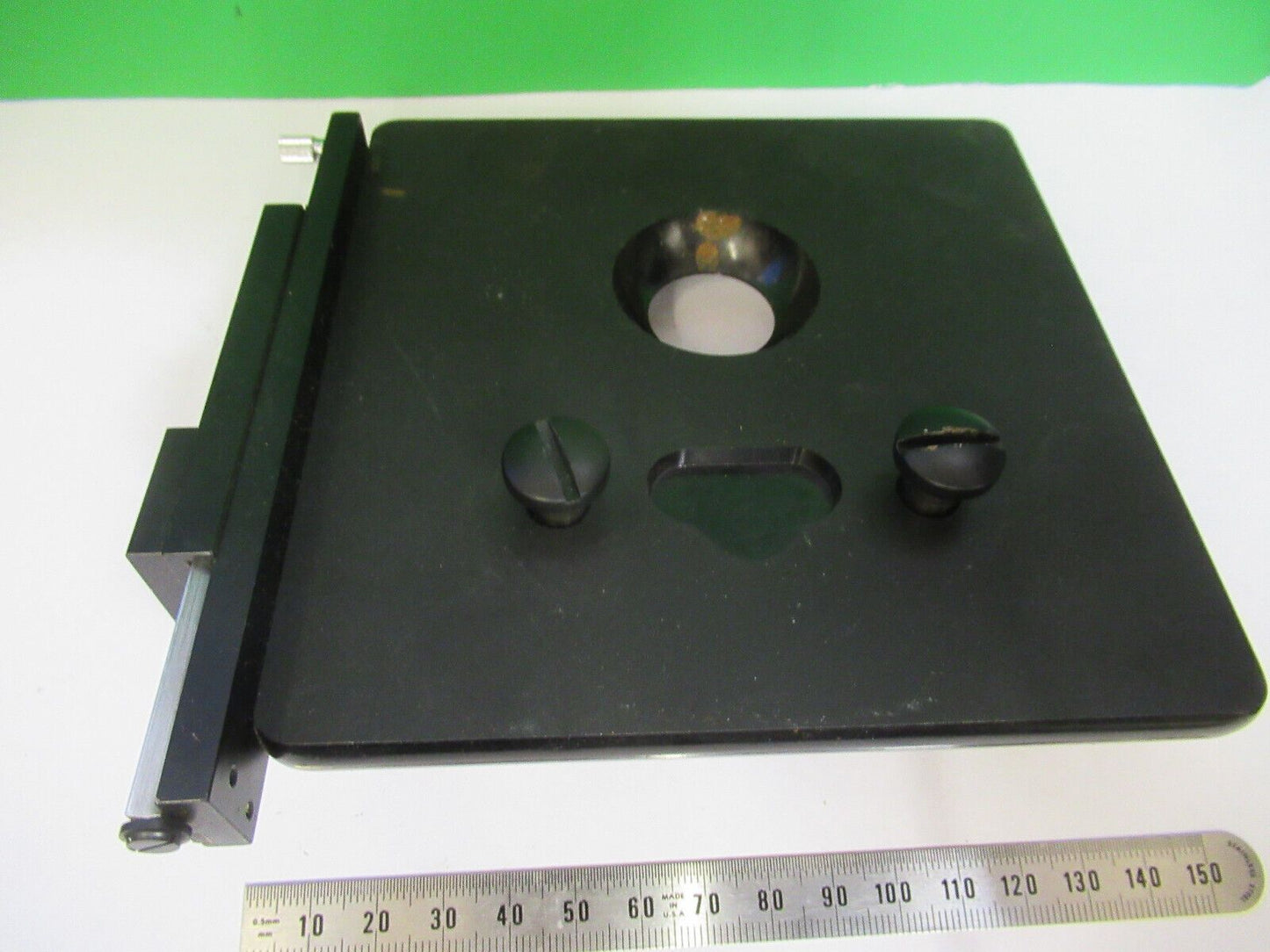 ANTIKES SPENCER AO-BÜHNEN-XY-TISCH-MIKROSKOPTEIL WIE ABGEBILDET R4-A-37