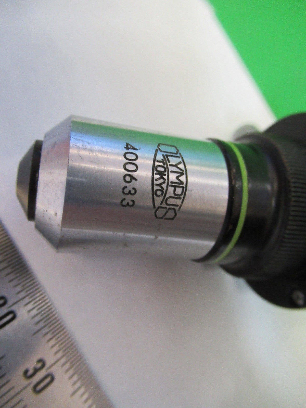 OLYMPUS JAPAN DIC M40 N NOMARSKI OBJECTIVE MICROSCOPE PART AS PICTURED Y3-B-02