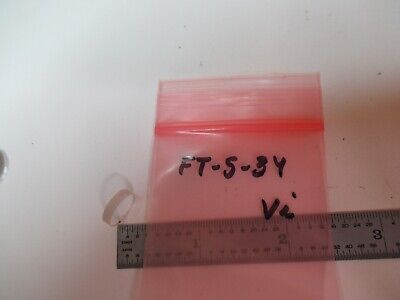 OPTICAL MIL SPEC COATED FLAT LENS LASER OPTICS AS PICTURED &FT-5-34