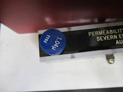 SEVERN ENGINEERING MAGNETIC PERMEABILITY TESTER 4 standards AS PICTURED LOB-RAD