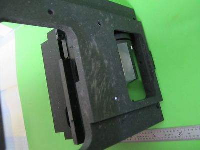 MICROSCOPE PART POLYVAR REICHERT LEICA LENS HOLDER HEAD AS IS BIN#S2-02