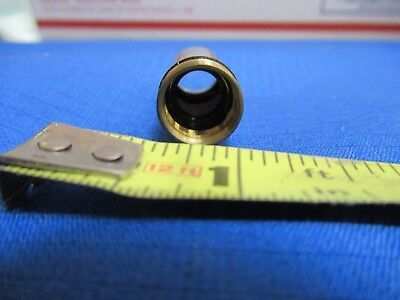 FOR PARTS CARL ZEISS OBJECTIVE EPI 10X MICROSCOPE PART AS PICTURED &S1-A-27