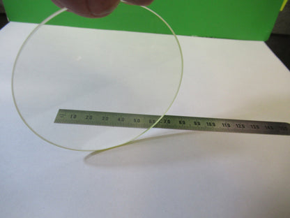Optical Yellowish Glass Window Mil Spec Laser Optics
