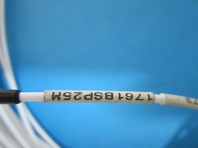KISTLER LOW NOISE CABLE FOR ACCELEROMETER OR LOAD CELL 1761 25 METER BIN#A8