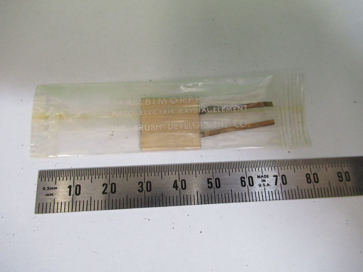 BRUSH BIMORPH PIEZO PIEZOELECTRIC PZT CERAMIC AS PICTURED &72-c-11