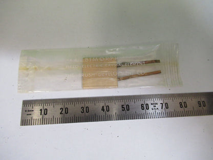 BRUSH BIMORPH PIEZO PIEZOELECTRIC PZT CERAMIC AS PICTURED &72-c-11
