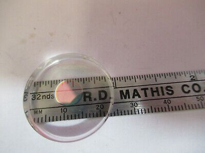 OPTICAL II-IV FUSED SILICA FLAT  DICHROIC LASER OPTICS AS PICTURED &F3-FT-02