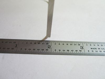 MICROSCOPE PART PLEXIGLAS PLASTIC STAGE MICROSCOPE OPTICS AS IS BIN#32-B-19