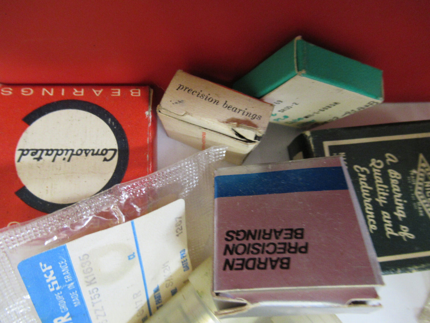 LARGE LOT of SMALL BEARINGS MICROSCOPE PART AS PICTURED T9-A-63