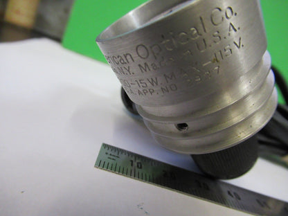 ANTIQUE AO SPENCER LAMP CAT 700 CABLE MICROSCOPE PART AS PICTURED V3-A-35