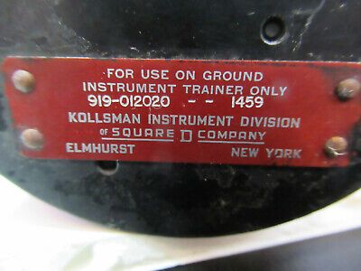FOR PARTS ALTIMETER ALT KOLLSMAN 919-012020 AIRCRAFT TRAINER AS PICTURED C1-A-21