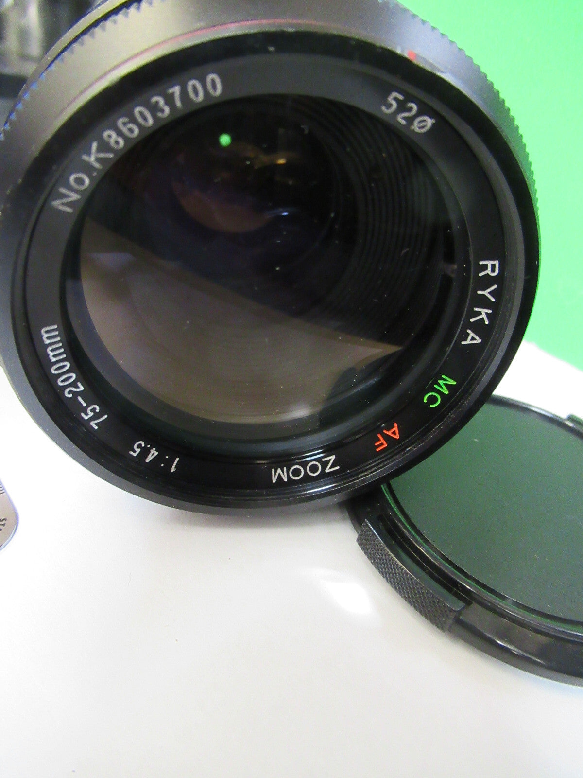 Vintage Auto Zoom Camera Lens Minolta Ryka 75-200mm Lens