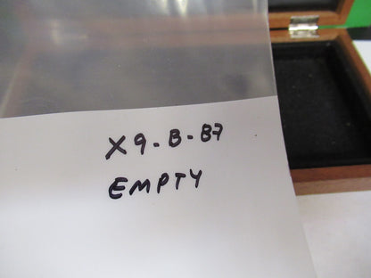 BRUEL KJAER EMPTY WOOD INSTRUMENT MAHOGANY AS PICTURED X9-B-87