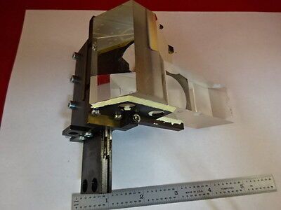 MICROSCOPE PART POLYVAR REICHERT LEICA ASSEMBLY PRISM HEAD OPTICS AS IS #V2-B-99