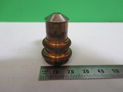 Antique Brass Spencer Lens Co. 12X Lens Objective Microscope Part