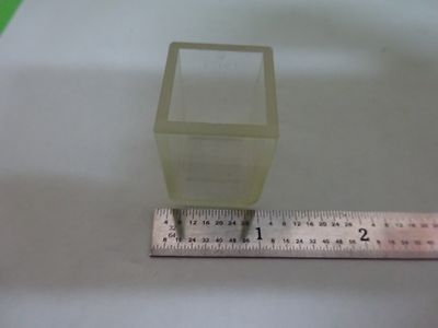 CARL ZEISS GERMANY SPECTRAL QUARTZ CELL SPECTROSCOPIC AS IS BIN#U3-A-20