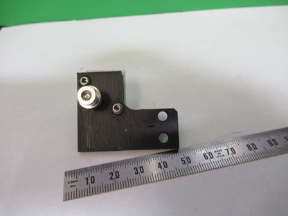 OLYMPUS JAPAN MOUNTED GLASS FLAT MIRROR MICROSCOPE PART AS PICTURED T6-B-06