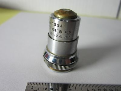 Microscope Part Objective 10X Bausch & Lomb Optics