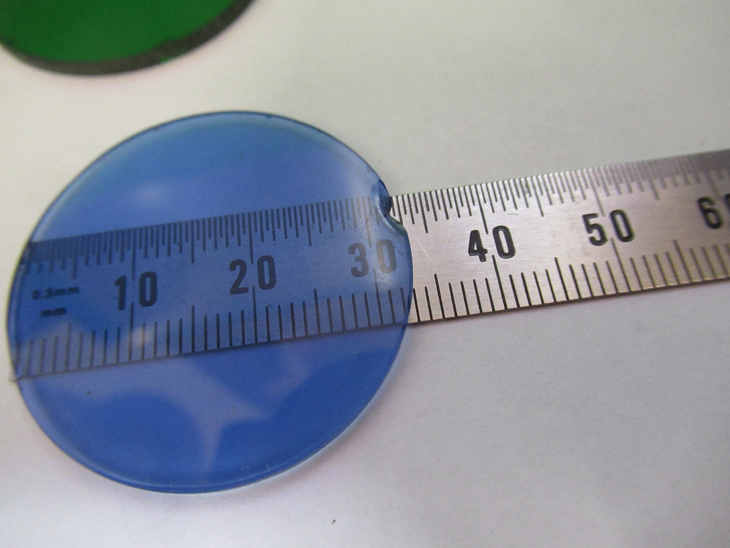 Bausch & Lomb blue + green filters Glass Microscope Part
