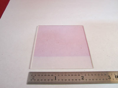 Optical Coated Glass Filter Plate Laser Optics