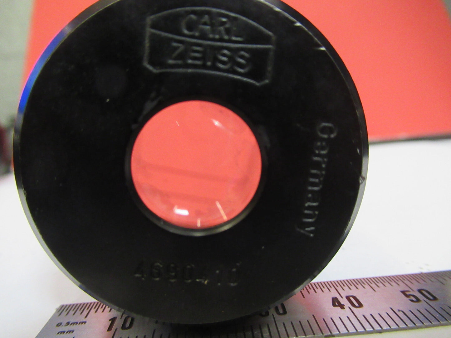 CARL ZEISS DEUTSCHLAND OKULAR FOTO ZIEL MIKROSKOP TEIL WIE ABGEBILDET &amp;R3-C-35 