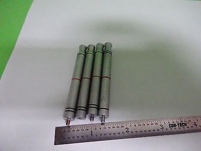 MICROSCOPE PART REICHERT LEICA POLYVAR HANDLES for SLIDE OPTICS AS IS #Y3-14