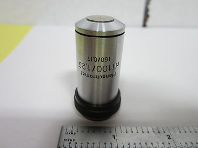 Microscope Part Objective Carl Zeiss AG 100X PlanAchromat Optics