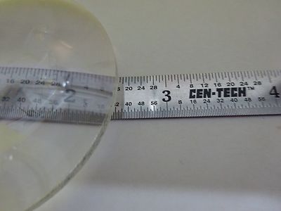 OPTICAL LARGE bi CONVEX LENS  LASER OPTICS #X5-31