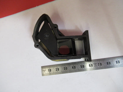 Antique Bausch & Lomb Optics Glass Prism Microscope Part