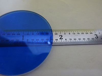 MICROSCOPE PART BLUE FILTER ILLUMINATOR OPTICS AS IS BIN#4V-FL-30