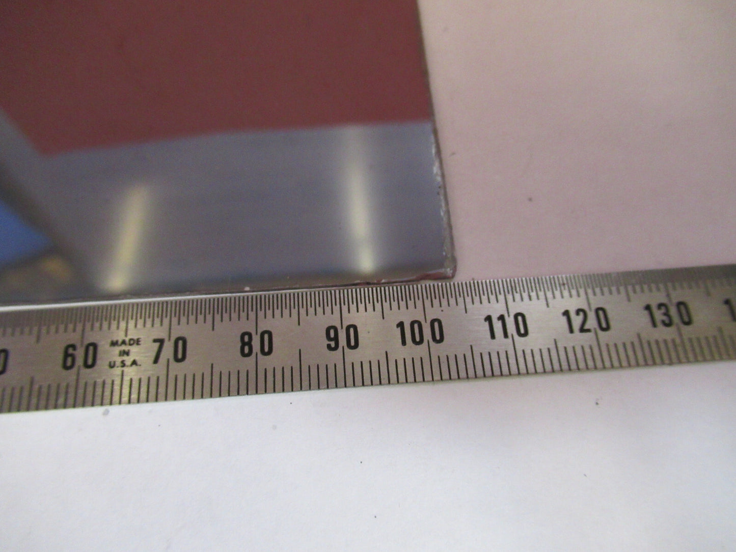 OPTICAL BEAM SPLITTER PLATE MICROSCOPE PART AS Pictured S8-B-14