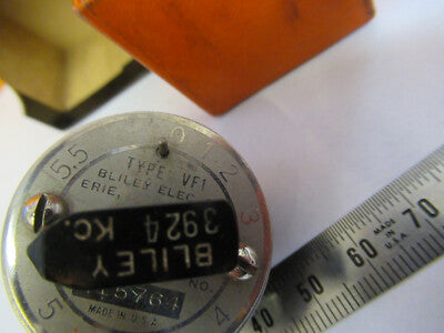 BLILEY ELECTRIC QUARTZ CRYSTAL VF-1 3924 KC FREQUENCY AS PICTURED #P6-A-14