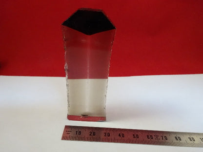Slab Gamma Irradiated Smoky Synthetic Quartz Crystal Q-factor Sample