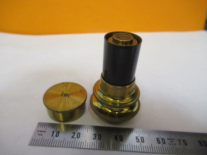 BECK ENGLAND OBJECTIVE LENS ANTIQUE OPTICS MICROSCOPE PART AS PICTURED Y2-A-77