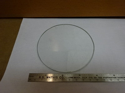 MIKROSKOPTEIL RUNDE GLASBÜHNE PROBENOPTIK WIE BESEHEN #81-30