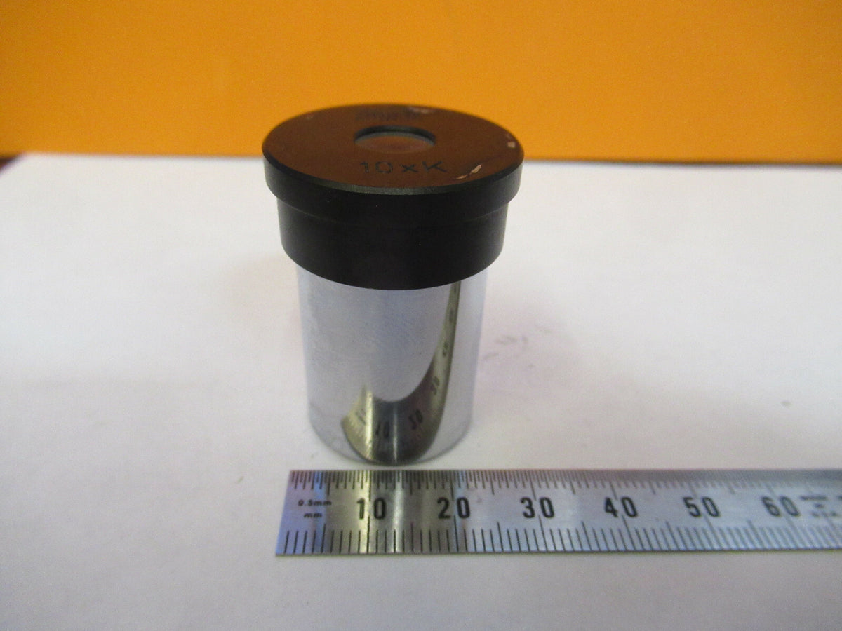 Wild Swiss Heerbrugg Lens Eyepiece 10xK Microscope Part