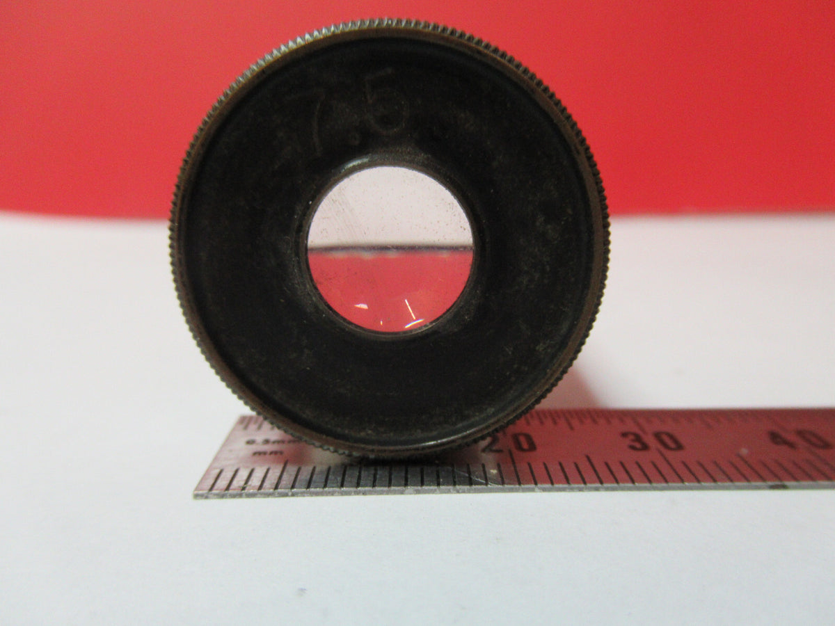 ANTIQUE AS IS 7.5X BAUSCH LOMB EYEPIECE MICROSCOPE PART AS PICTURED X8-FT-76