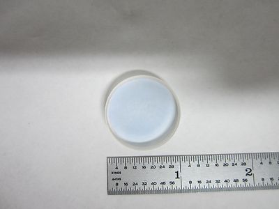 OPTICAL INFRARED FLAT FILTER LENS COATED LASER OPTICS BIN#R3-65