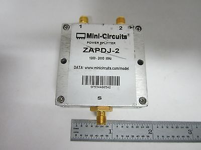 MINI CIRCUITS ZAPDJ-2 POWER SPLITTER 2GHz RF MICROWAVE FREQUENCY AS IS BIN#J4-28