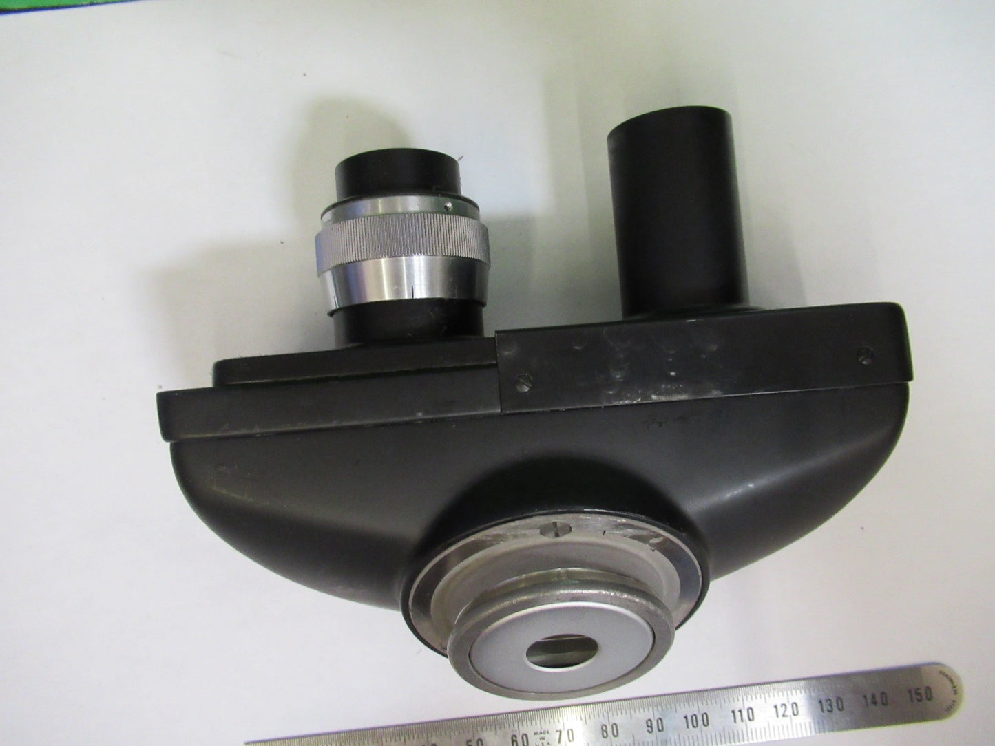 WILD HEERBRUGG SWISS binocular head MICROSCOPE PART AS PICTURED T6-A-61