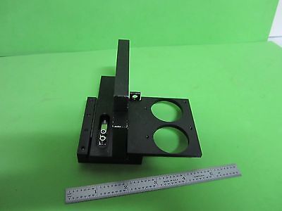 MICROSCOPE PART POLYVAR REICHERT LEICA LENS SLIDE HOLDER HEAD AS IS BIN#S2-04