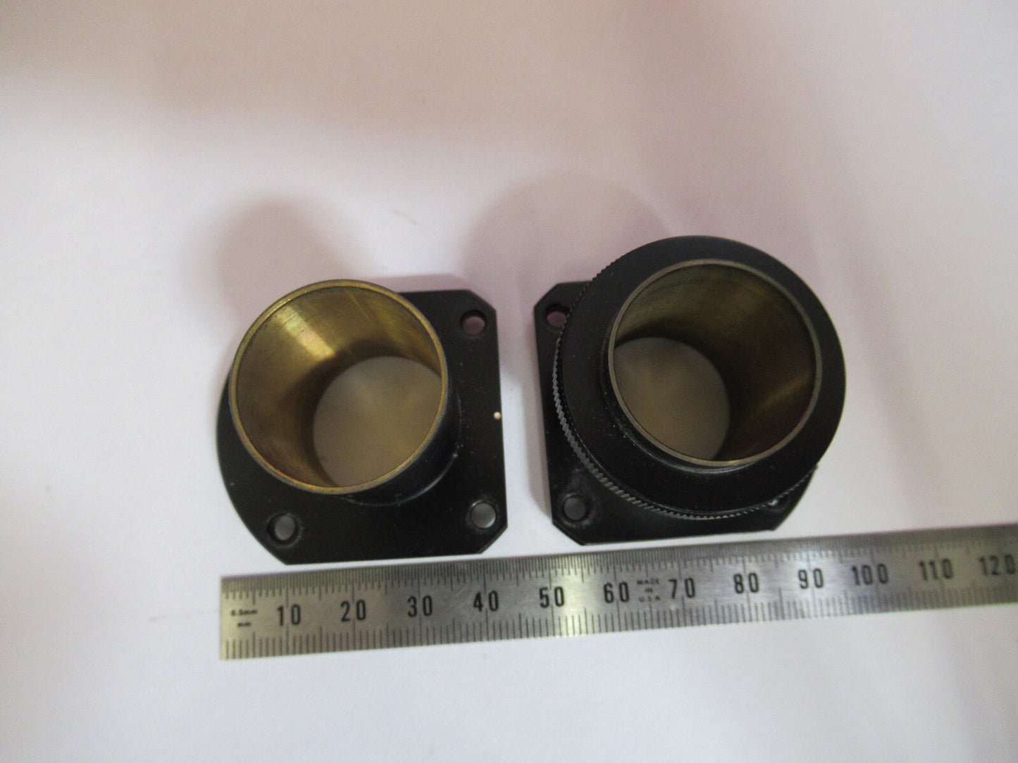Carl Zeiss AG Brass Eyepiece Holder Tubus Microscope Part