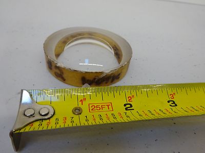 OPTISCHES DICKES CX-CC-OBJEKTIV KONVEX KONKAV LASEROPTIK MIT MIL-SPEZIFIKATION WIE IST BIN#P4-B-28
