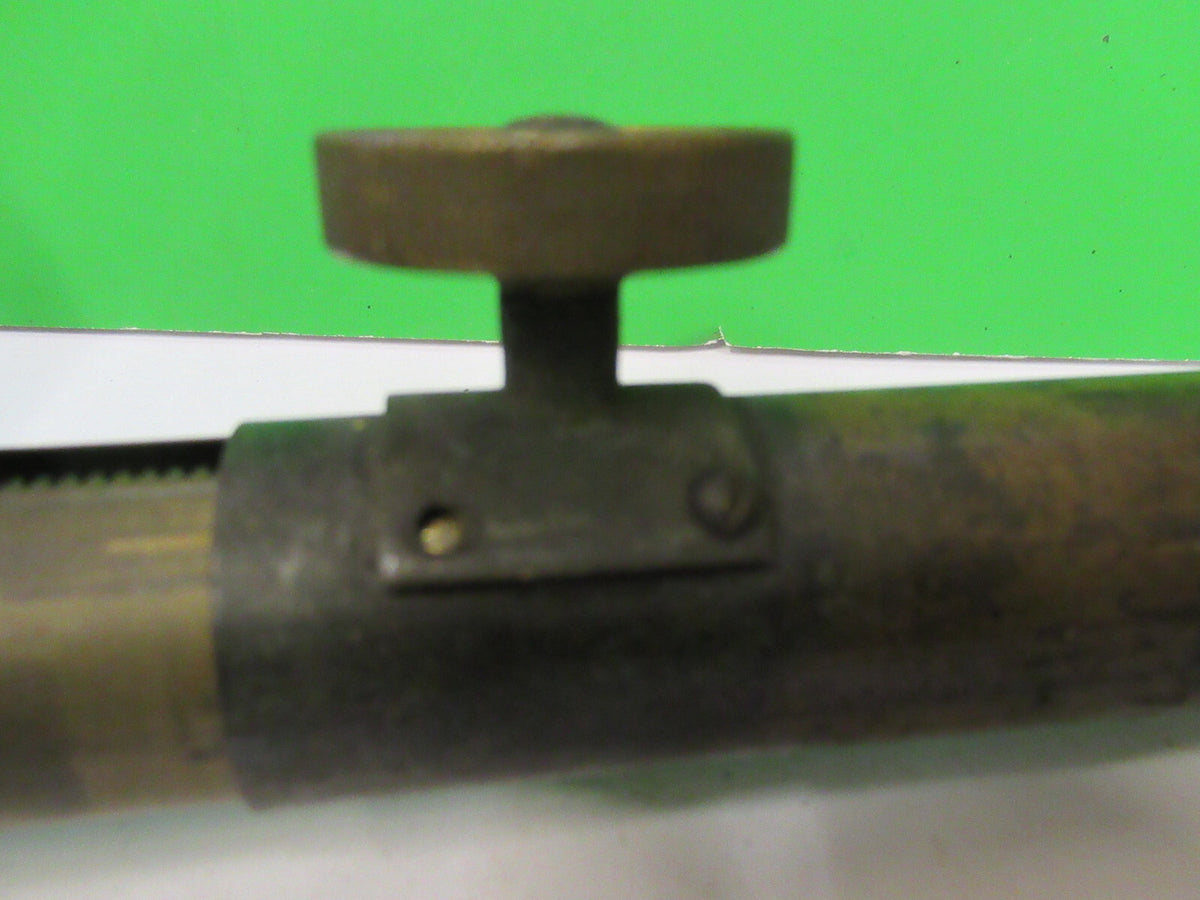 Antique Brass Stage Tubus Unknown Rare Telescope Part