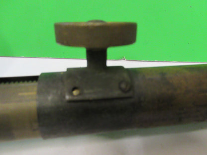 Antique Brass Stage Tubus Unknown Rare Telescope Part
