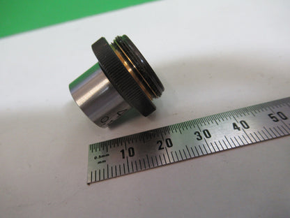 TIYODA TOKYO JAPAN 4X OBJECTIVE OPTICS MICROSCOPE PART AS PICTURED &R1-A-36