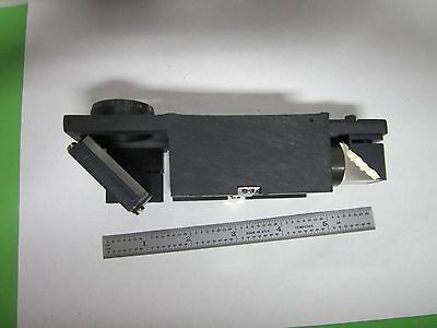 MICROSCOPE PART POLYVAR REICHERT LEICA CONFOCAL ASSEMBLY OPTICS AS IS BIN#P1-13