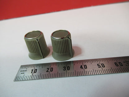 HP HEWLETT PACKARD SET OF PLASTIC KNOBS INSTRUMENT AS PICTURED Y6-B-09