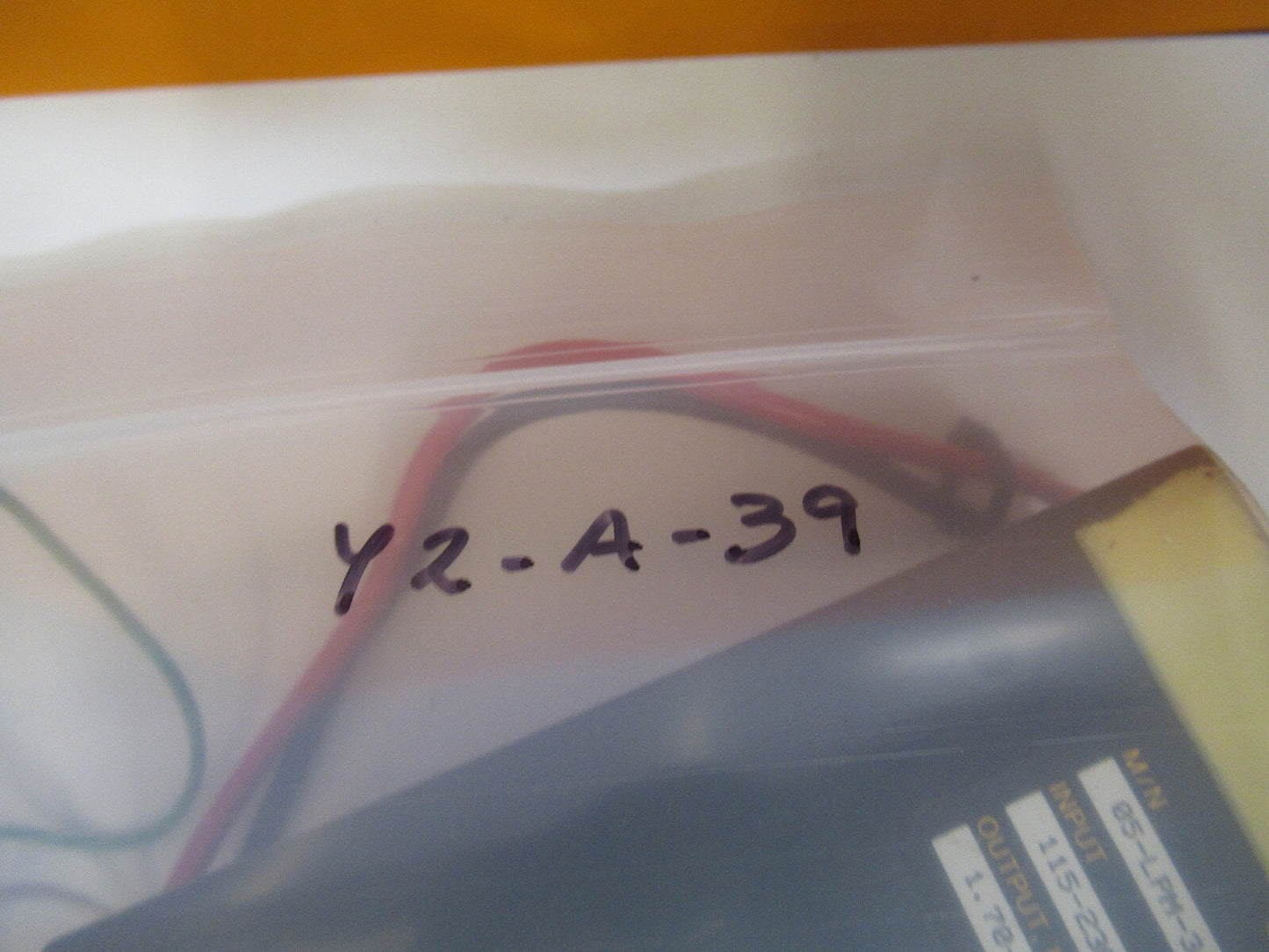 POWER SUPPLY GAS LASER HeNe LASER OPTICS AS PICTURED Y2-A-39